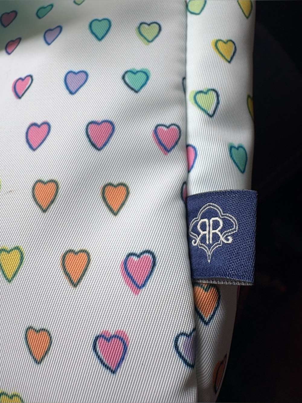 Roller Rabbit x Target Disco Hearts Wave Softside Weekender Duffle Duffel Bag - Picture 12 of 15